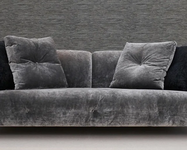 dark grey sofa