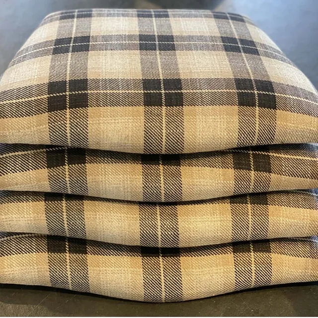 tartan seatpads