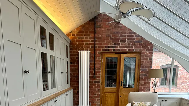 Renovation to large sun room on a listed building close to Stratford Upon Avon - bespoke cabinet